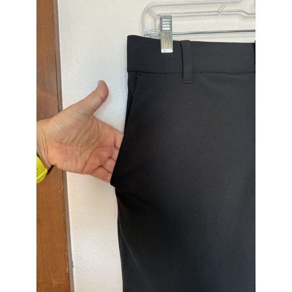 NWT Madewell Flare Ankle Pants Business Casual Black Classic Size 4 Style NO957 - Picture 3 of 6